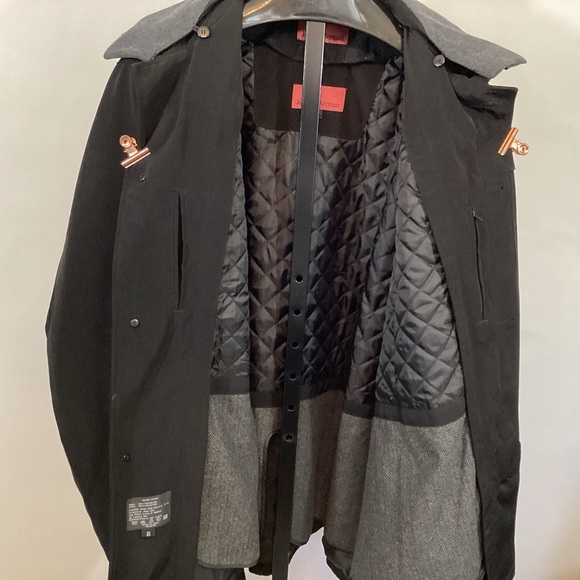 NWT $280 Jean-Paul Germain Black Heavy Work Coat Lined Water Repellent Sz 3XL - Picture 5 of 16